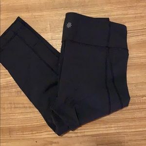 Dark Grey Athleta Capri Leggings